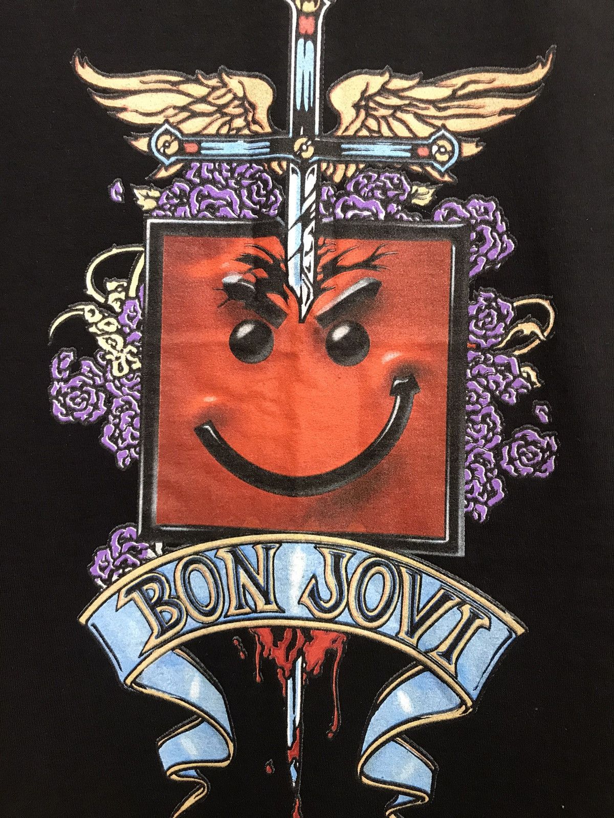 Band Tees × Bon Jovi × Vintage Vintage Bon Jovi band rock tee Size US M / EU 48-50 / 2 - 3 Thumbnail