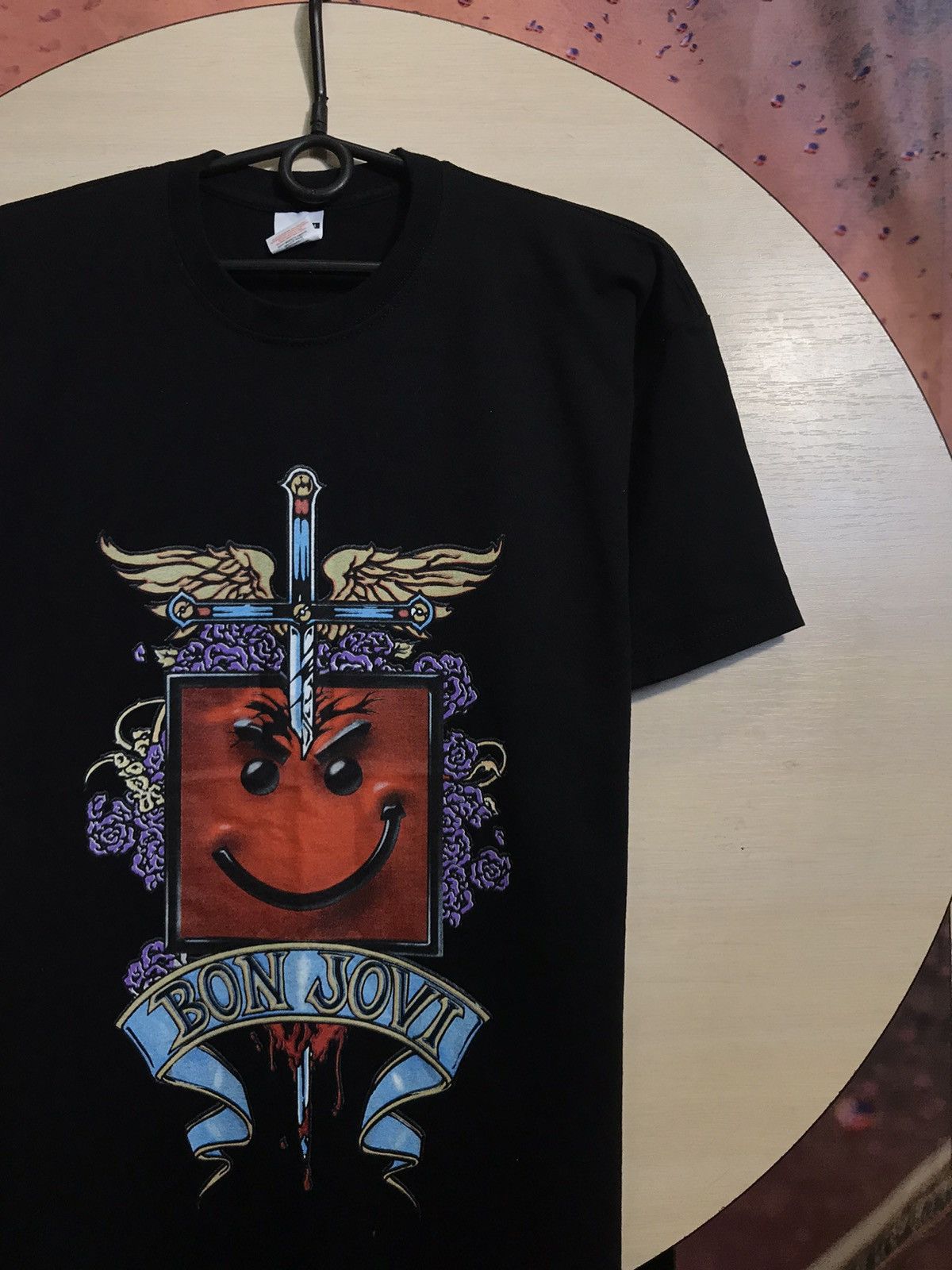 Band Tees × Bon Jovi × Vintage Vintage Bon Jovi band rock tee Size US M / EU 48-50 / 2 - 1 Thumbnail