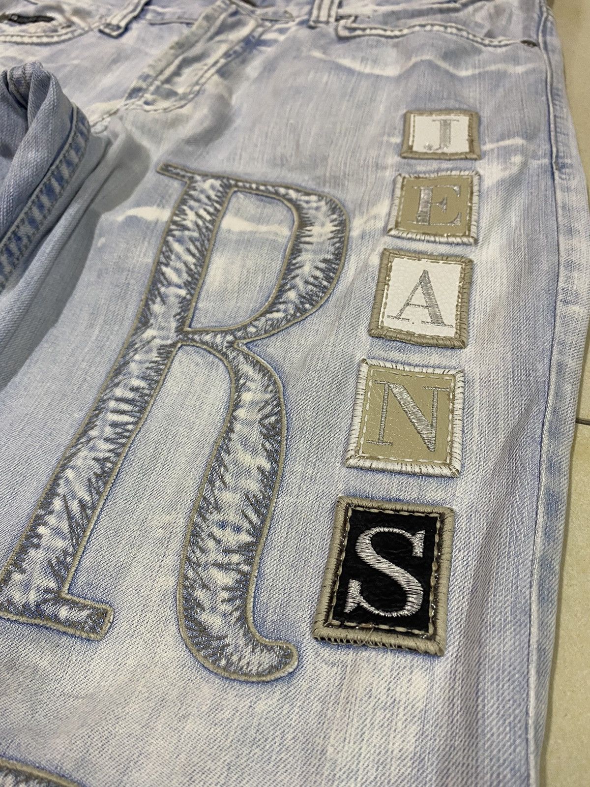 GF Ferre × Gianfranco Ferre Italian Designer Gianfranco Ferre Big Logo Denim Size US 34 / EU 50 - 3 Thumbnail