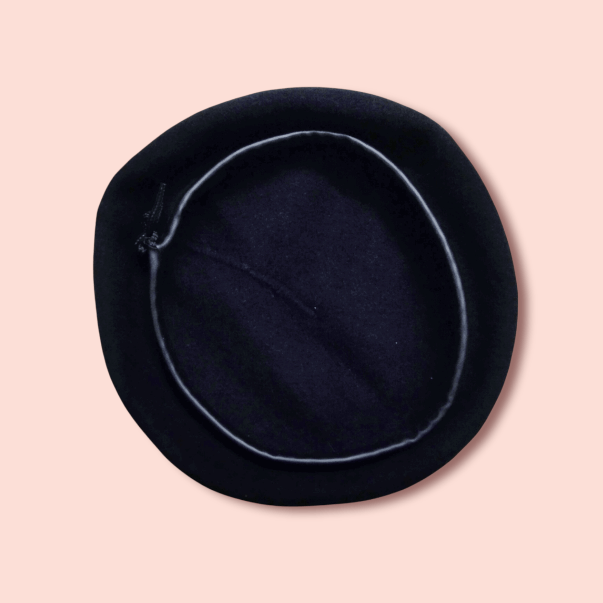 Other VINTAGE BLACK WOOL BLEND BERET Size ONE SIZE - 8 Thumbnail