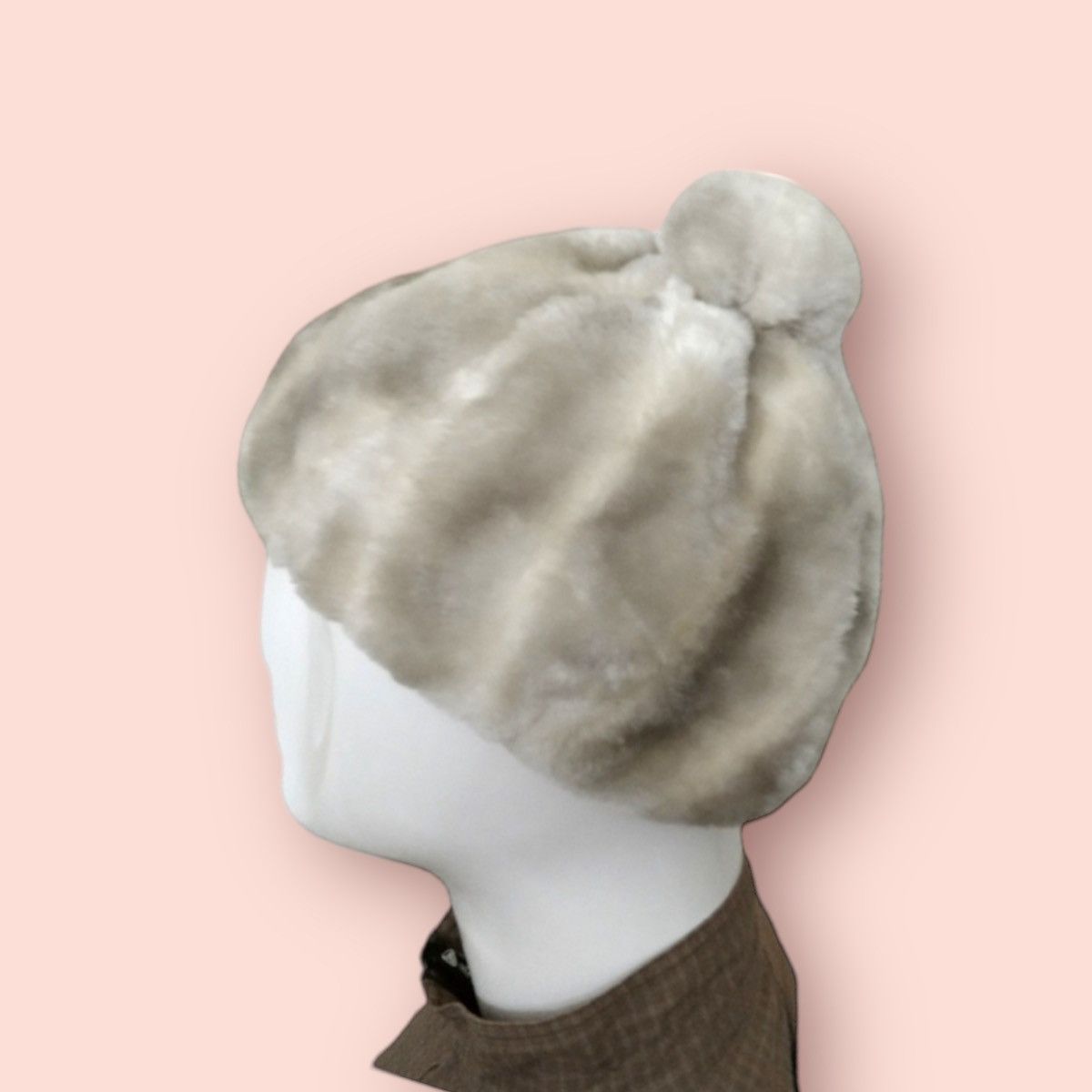 Designer × Other UNKNOWN DESIGNER PLUSH BERET Size ONE SIZE - 5 Thumbnail
