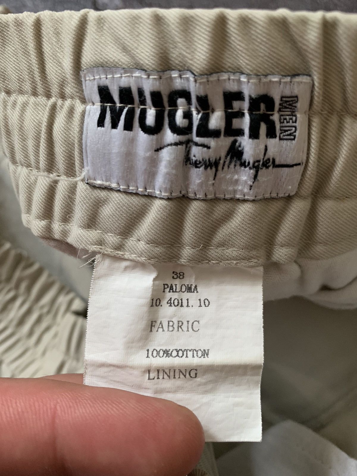 Mugler × Thierry Mugler × Vintage Thierry Mugler men vintage shorts Size US 32 / EU 48 - 8 Thumbnail