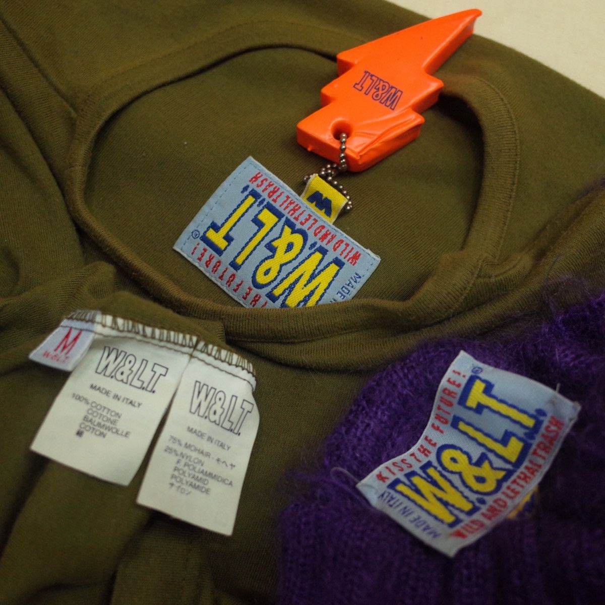 W&LT AW1998 W&LT Walter Van Beirendonck Mohair T-shirt & Vest Set Size US M / EU 48-50 / 2 - 6 Thumbnail