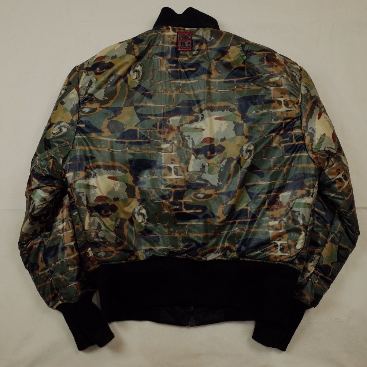 Jean Paul Gaultier FW97 Reversible Fight Racism Mayakovsky Brick Wall Bomber Size US M / EU 48-50 / 2 - 3 Thumbnail