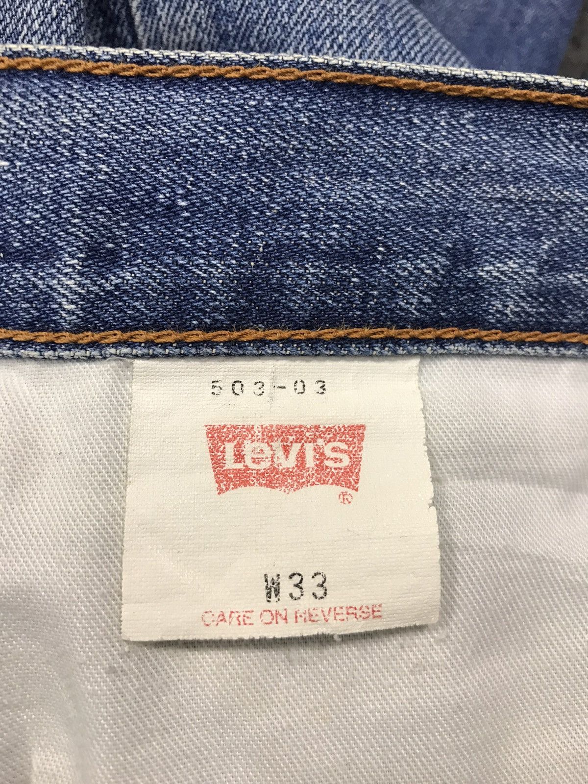 Japanese Brand × Levi's Vintage Clothing Vintage Levi’s Lot 503 Faded Colour Design Size US 32 / EU 48 - 14 Thumbnail