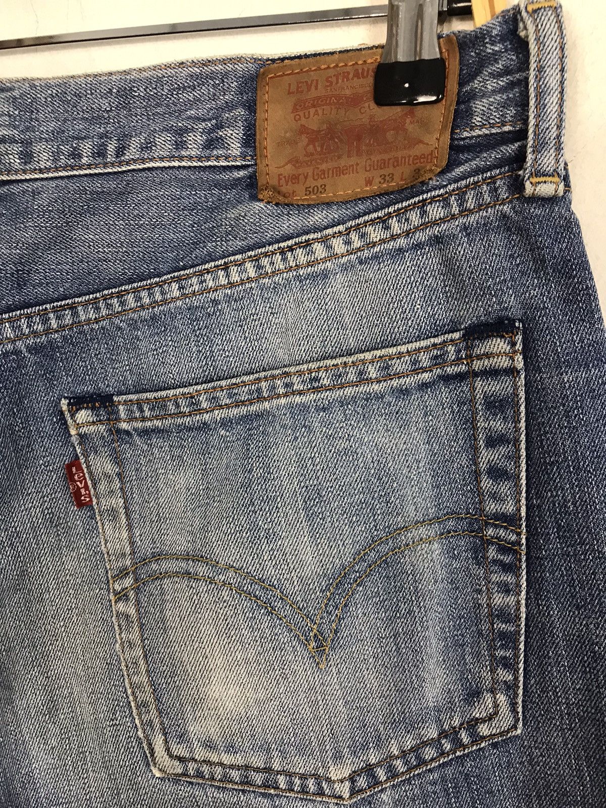 Japanese Brand × Levi's Vintage Clothing Vintage Levi’s Lot 503 Faded Colour Design Size US 32 / EU 48 - 11 Thumbnail