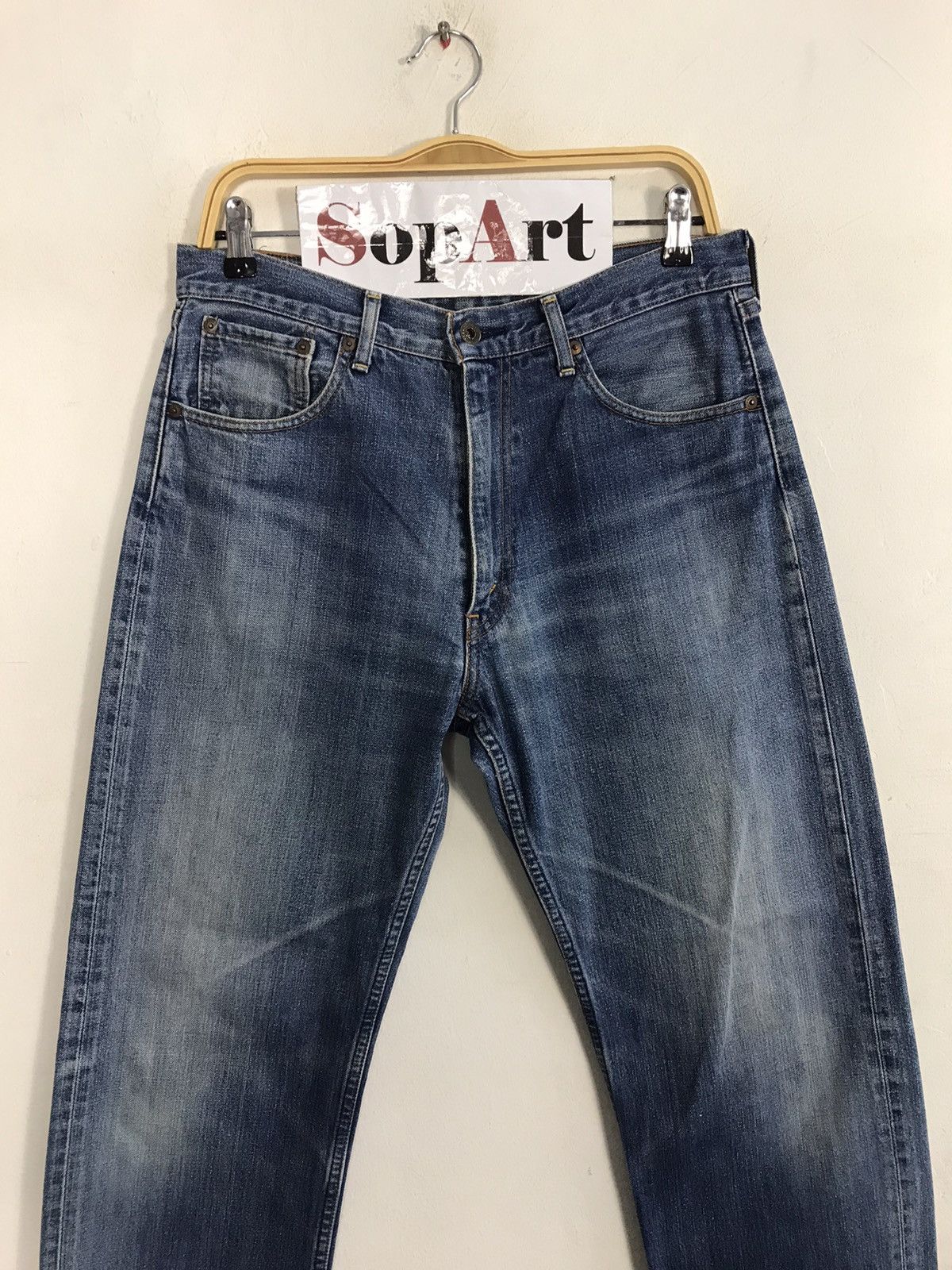 Japanese Brand × Levi's Vintage Clothing Vintage Levi’s Lot 503 Faded Colour Design Size US 32 / EU 48 - 3 Thumbnail
