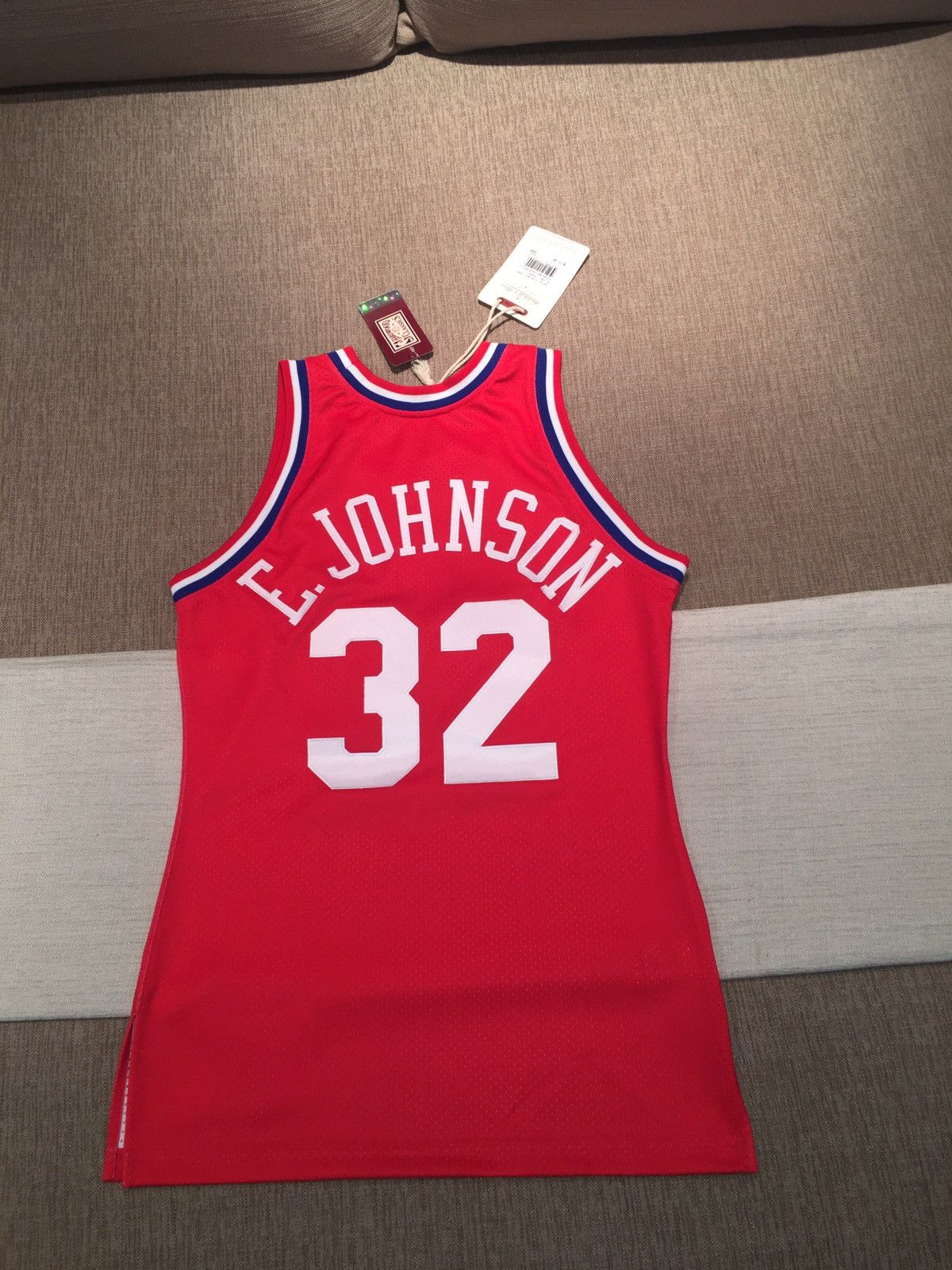 Mitchell & Ness Authentic Jersey All Star West (1991-92 Magic Johnson) Size US S / EU 44-46 / 1 - 12 Thumbnail