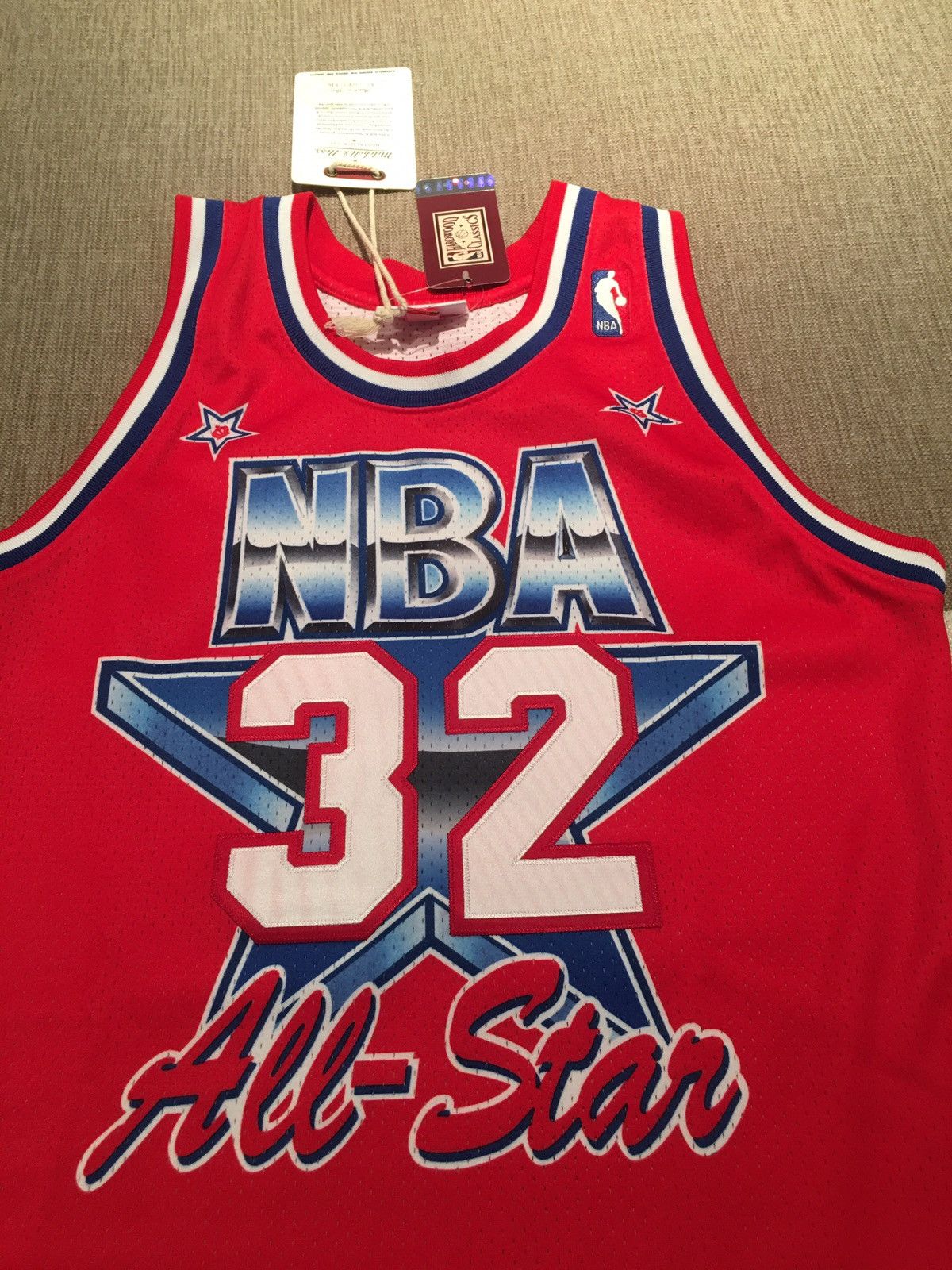 Mitchell & Ness Authentic Jersey All Star West (1991-92 Magic Johnson) Size US S / EU 44-46 / 1 - 2 Thumbnail