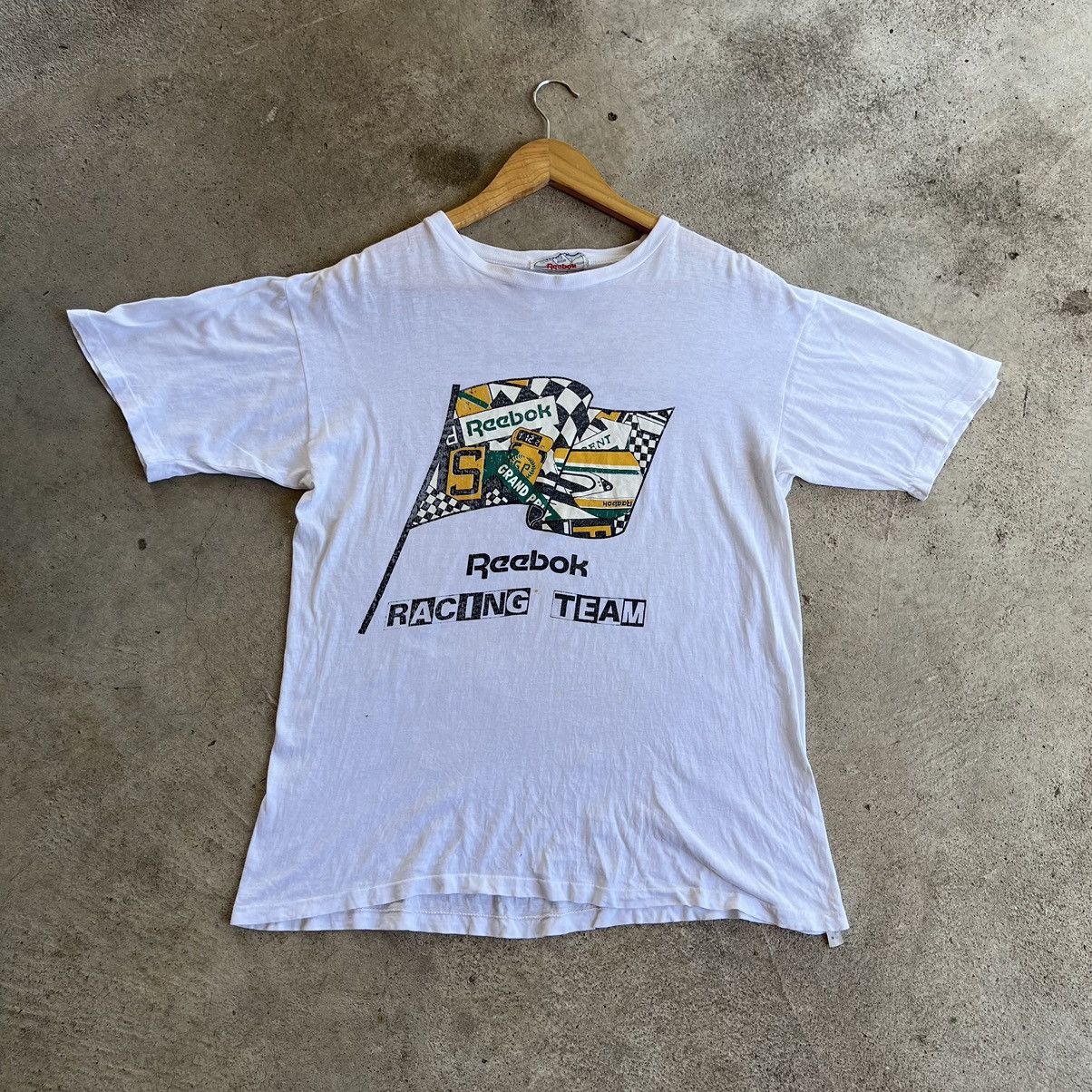 Racing × Reebok × Vintage Vintage Reebok Racing Team Tshirt | Grailed