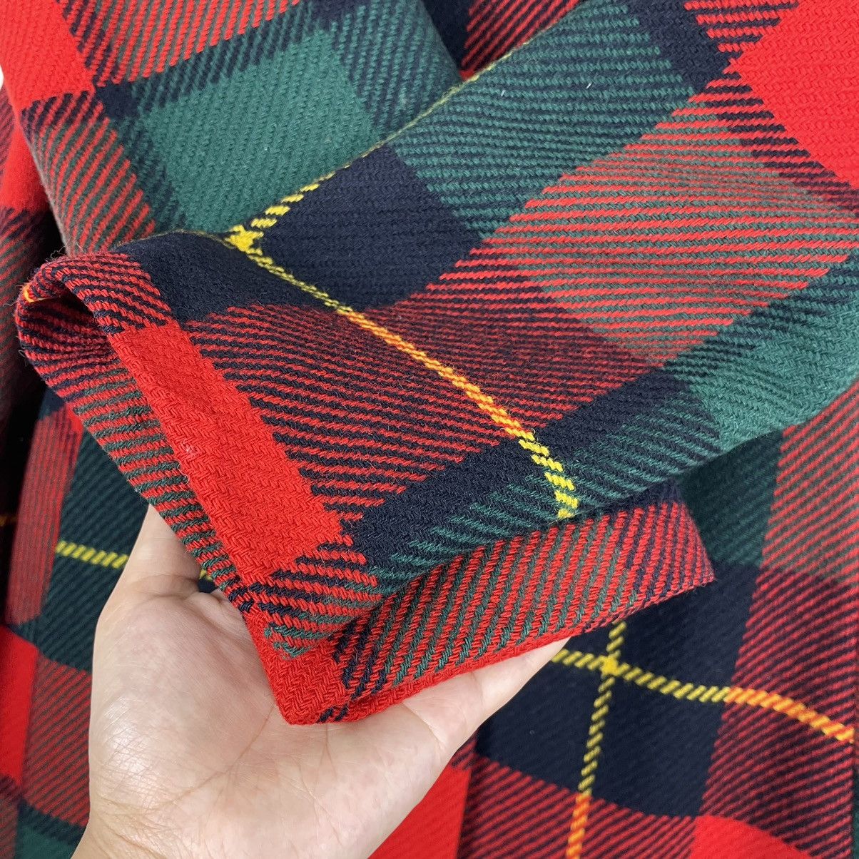 Japanese Brand × Pendleton × Vintage 💥80s PENDLETON TARTAN LONG WOOL JACKET Size US M / EU 48-50 / 2 - 9 Thumbnail