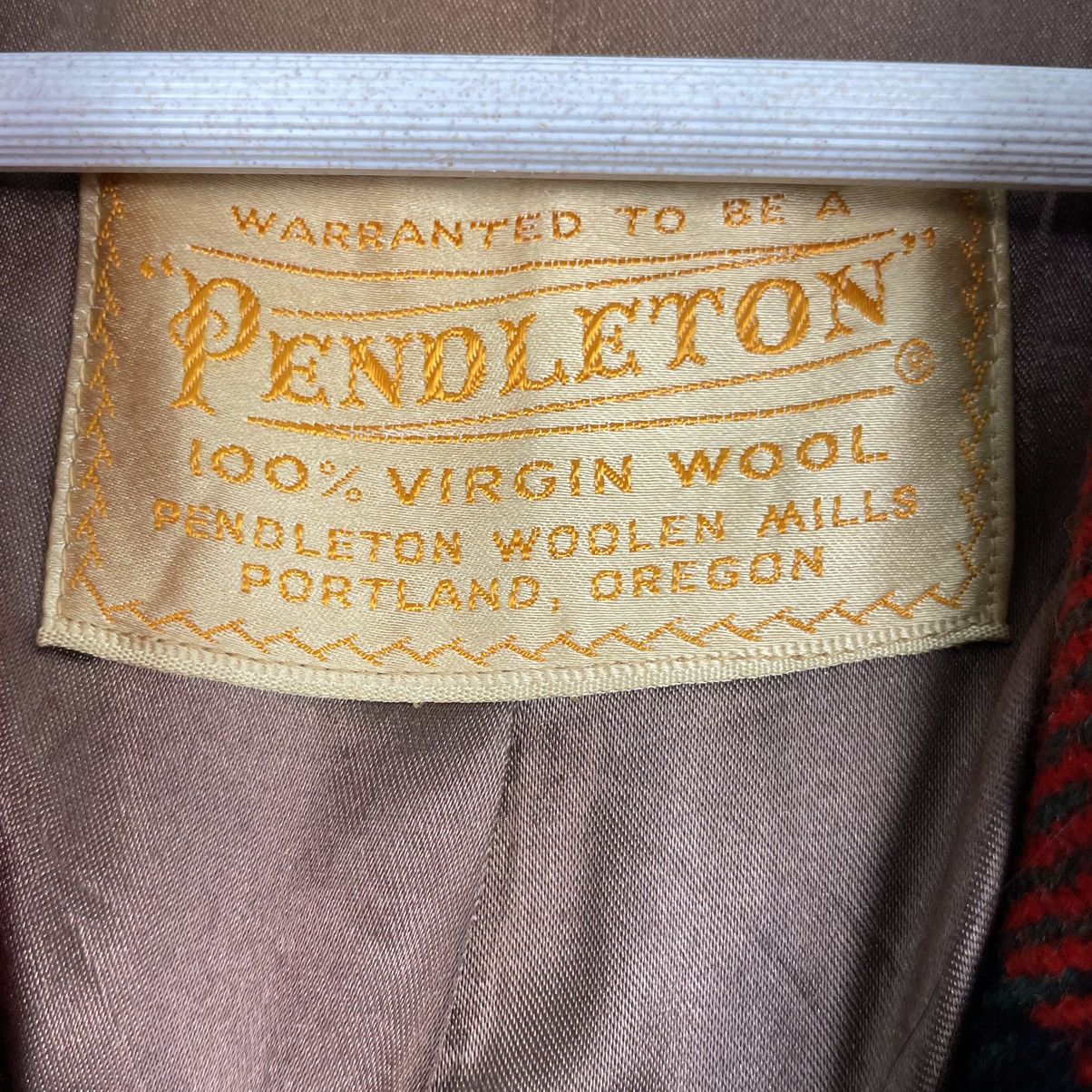 Japanese Brand × Pendleton × Vintage 💥80s PENDLETON TARTAN LONG WOOL JACKET Size US M / EU 48-50 / 2 - 8 Thumbnail
