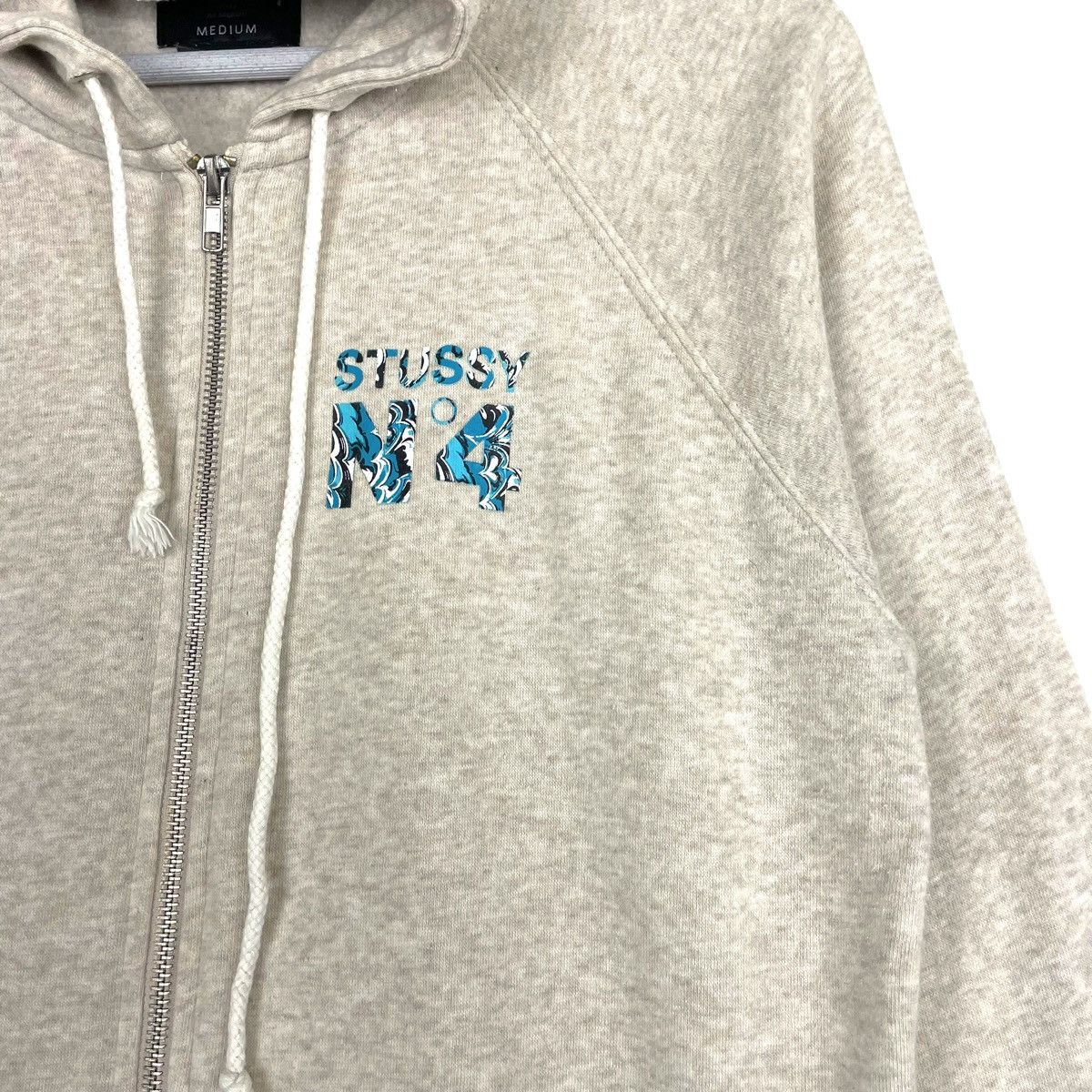 Stussy 🔥 STUSSY ZIPPER HOODIE BIG LOGO SWEATER Size M / US 6-8 / IT 42-44 - 6 Thumbnail