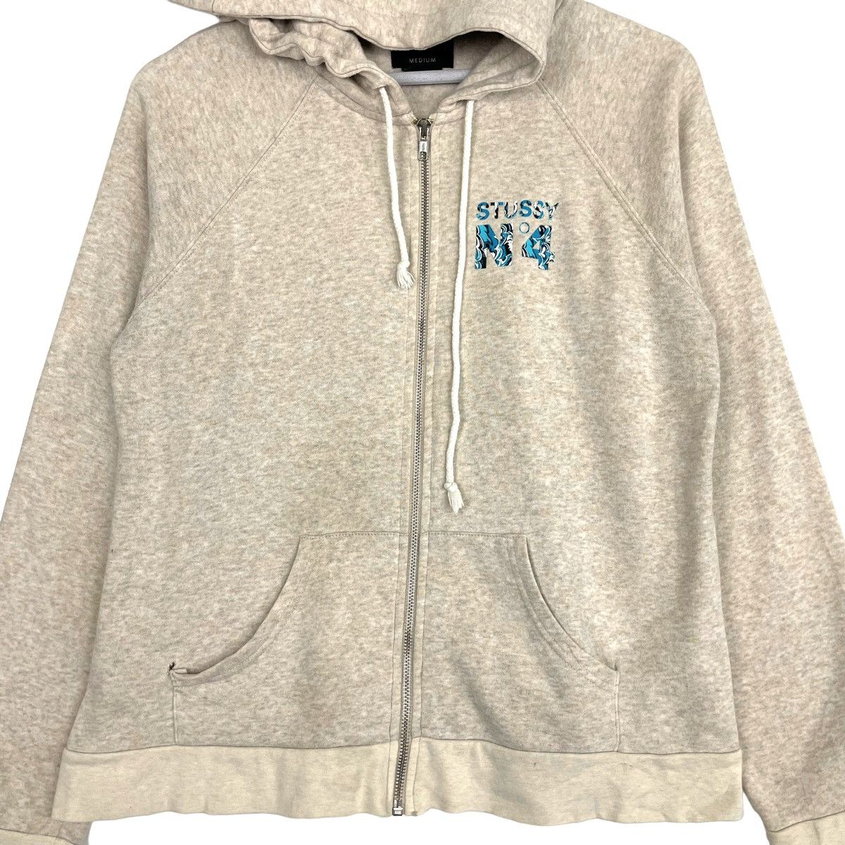 Stussy 🔥 STUSSY ZIPPER HOODIE BIG LOGO SWEATER Size M / US 6-8 / IT 42-44 - 5 Thumbnail