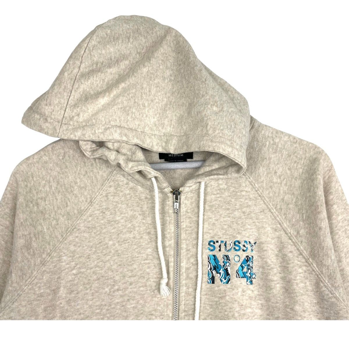 Stussy 🔥 STUSSY ZIPPER HOODIE BIG LOGO SWEATER Size M / US 6-8 / IT 42-44 - 4 Thumbnail