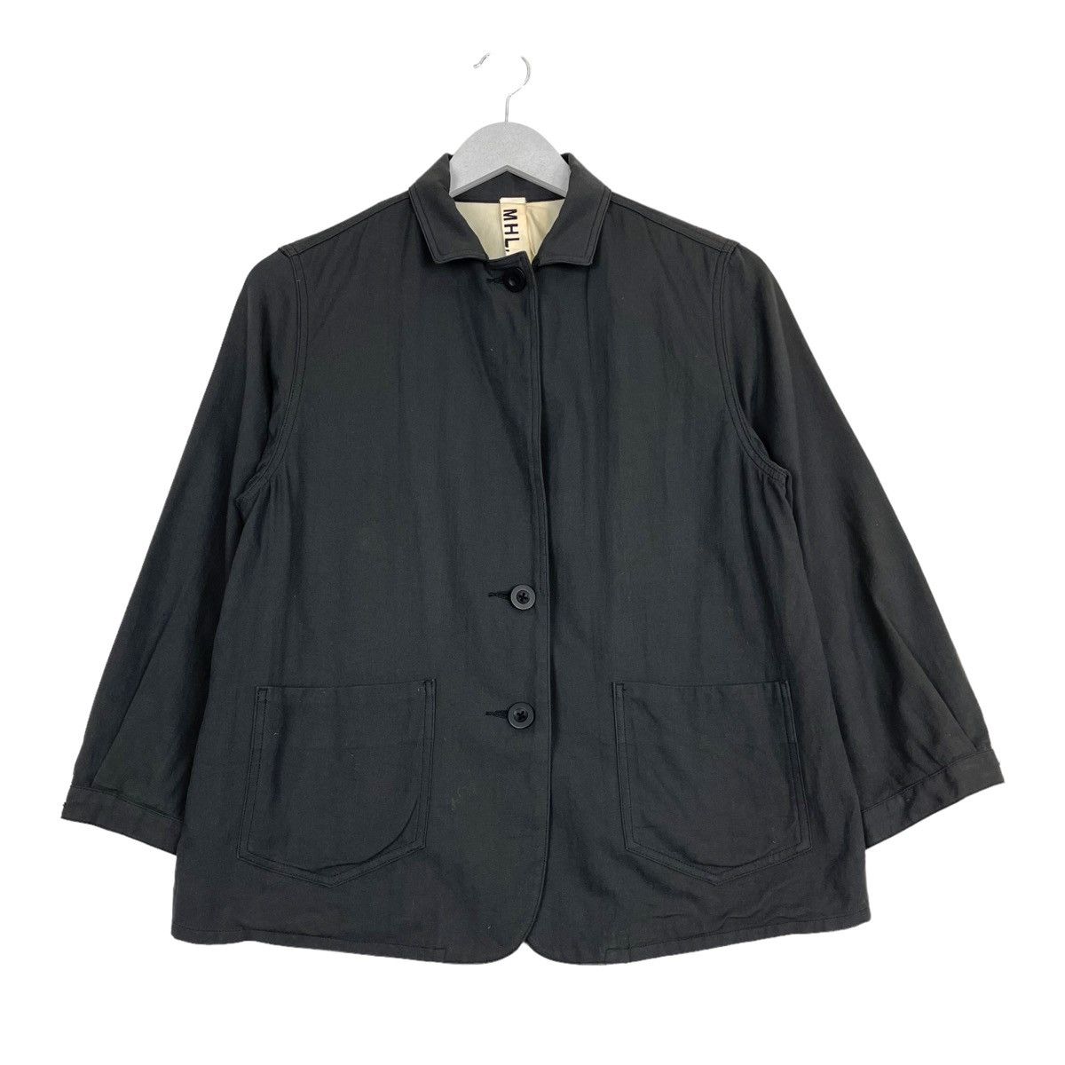 Designer × Margaret Howell 💥 MARGARET HOWELL BUTTON JACKET Size S / US 4 / IT 40 - 1 Thumbnail