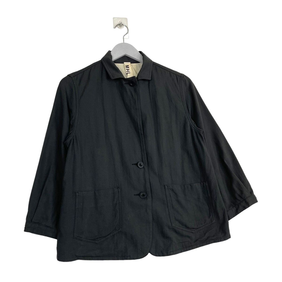 Designer × Margaret Howell 💥 MARGARET HOWELL BUTTON JACKET Size S / US 4 / IT 40 - 3 Thumbnail