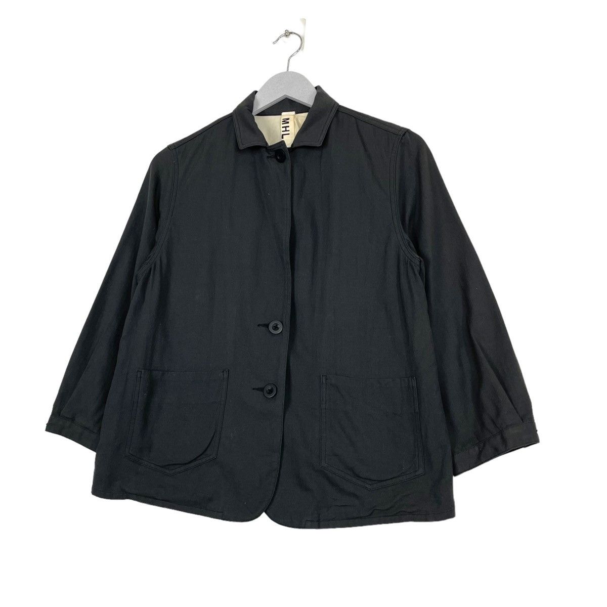 Designer × Margaret Howell 💥 MARGARET HOWELL BUTTON JACKET Size S / US 4 / IT 40 - 2 Thumbnail