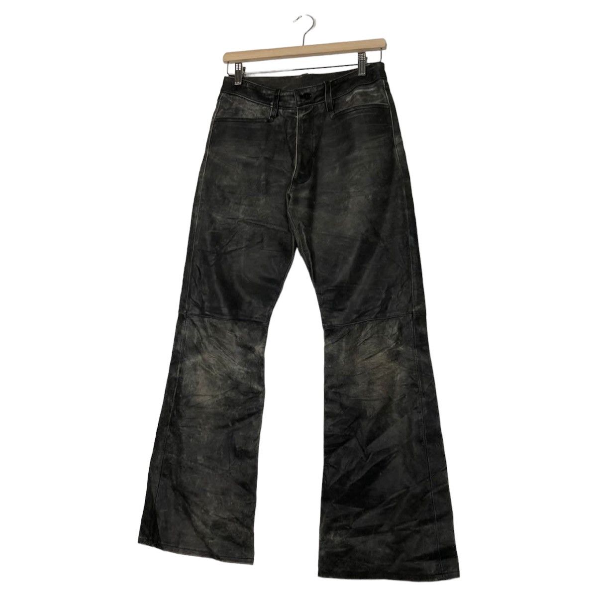 Comme Ca Ism × Genuine Leather 💥COMME CA ISM JAPAN COW HIDE LEATHER PANT Size US 29 - 2 Thumbnail