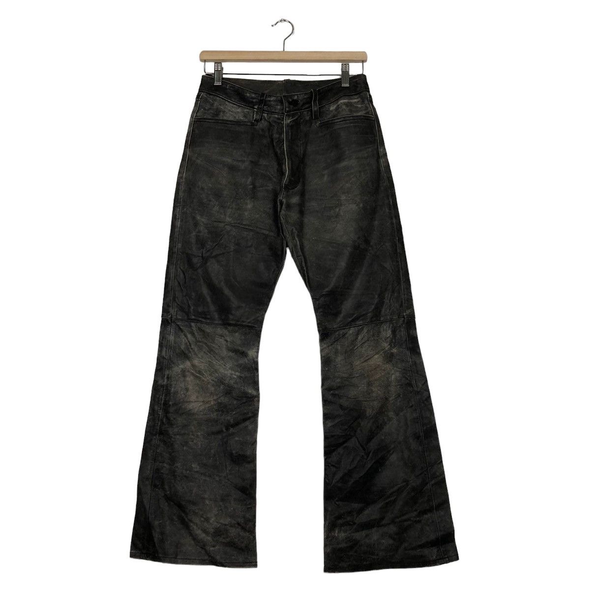 Comme Ca Ism × Genuine Leather 💥COMME CA ISM JAPAN COW HIDE LEATHER PANT Size US 29 - 1 Thumbnail