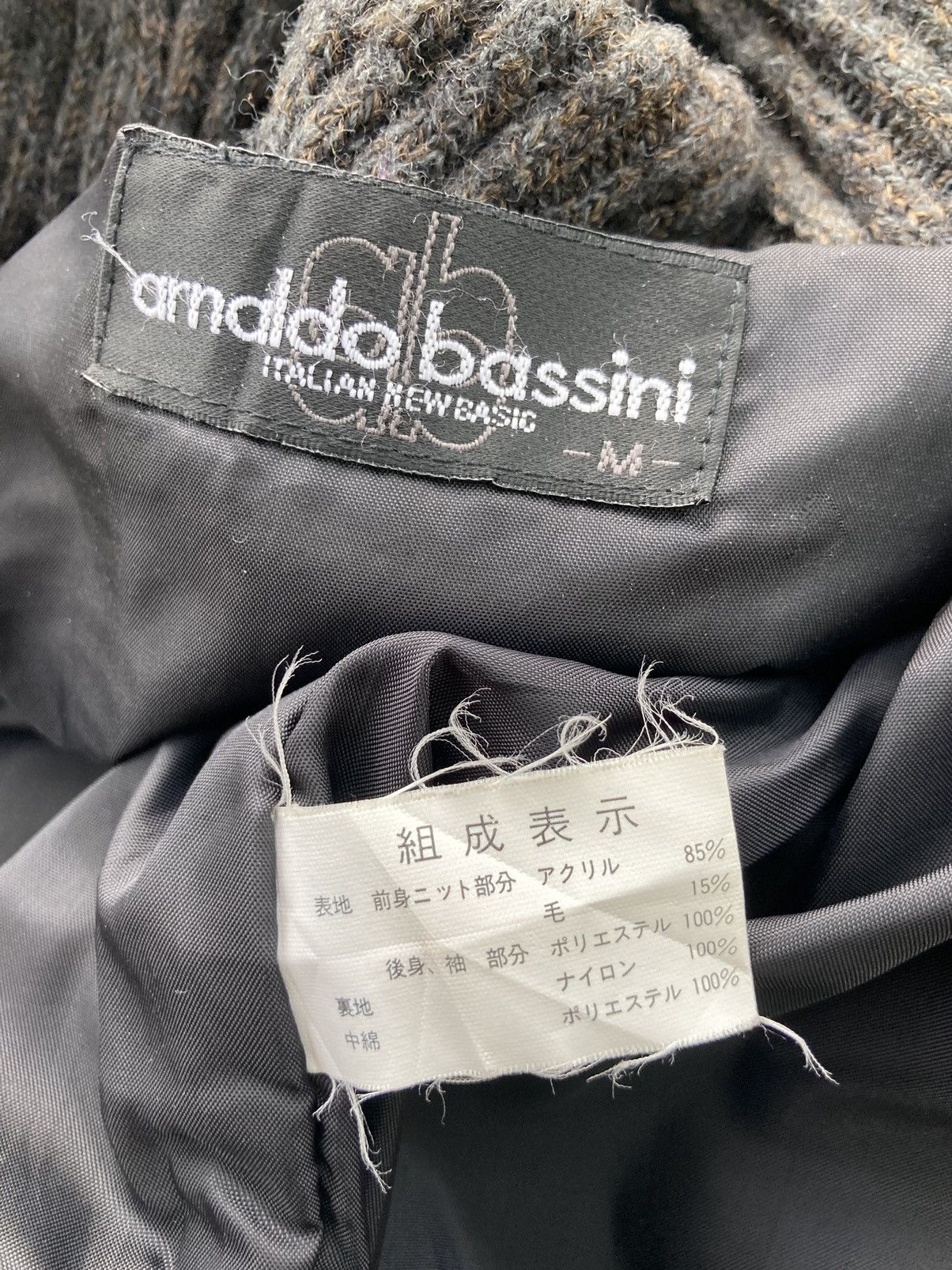Japanese Brand ARNALDO BASSINI PATCHWORK JACKET Size US M / EU 48-50 / 2 - 11 Thumbnail