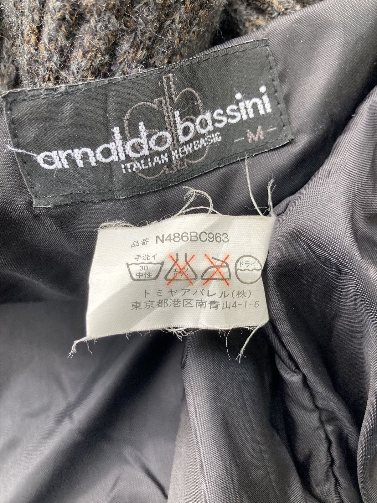 Japanese Brand ARNALDO BASSINI PATCHWORK JACKET Size US M / EU 48-50 / 2 - 10 Thumbnail