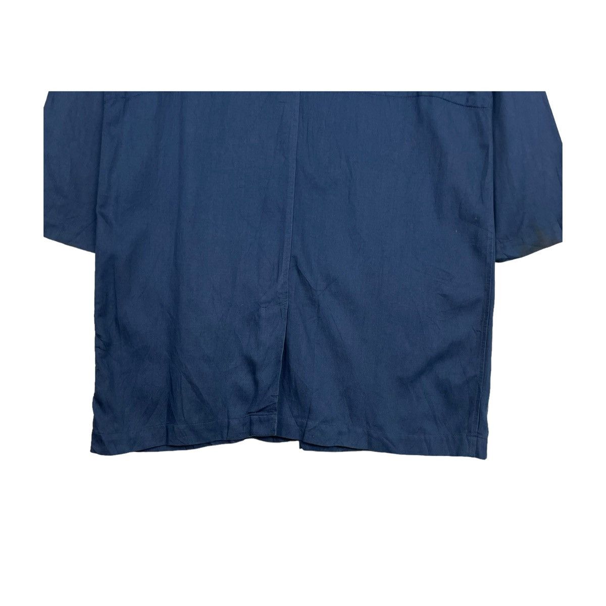 Indigo × Issey Miyake × Japanese Brand 💥METINE JAPAN LONG JACKET INPIRED WINDCOAT Size US L / EU 52-54 / 3 - 8 Thumbnail