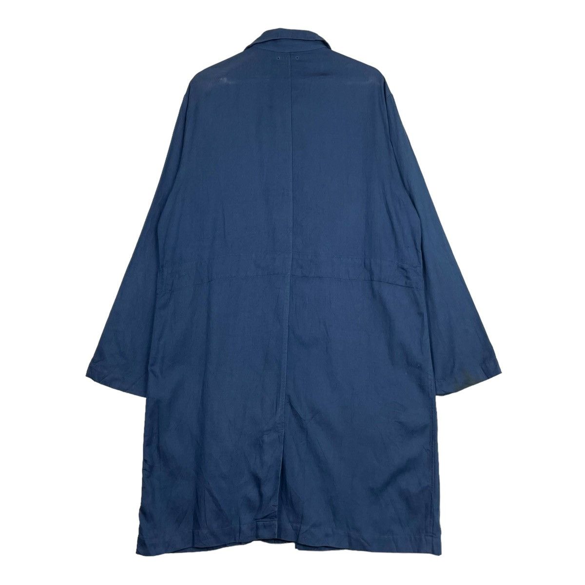 Indigo × Issey Miyake × Japanese Brand 💥METINE JAPAN LONG JACKET INPIRED WINDCOAT Size US L / EU 52-54 / 3 - 9 Thumbnail