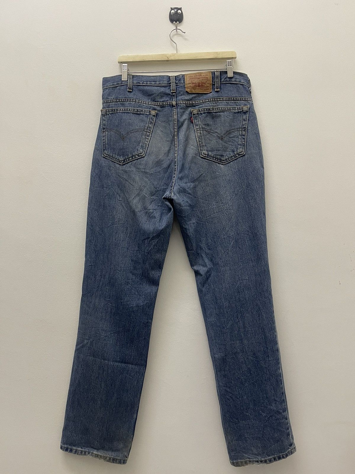 Levi's Vintage Clothing Rare 90s Vintage LEVIS 516 Slim Fit Straight Leg Size US 36 / EU 52 - 1 Thumbnail