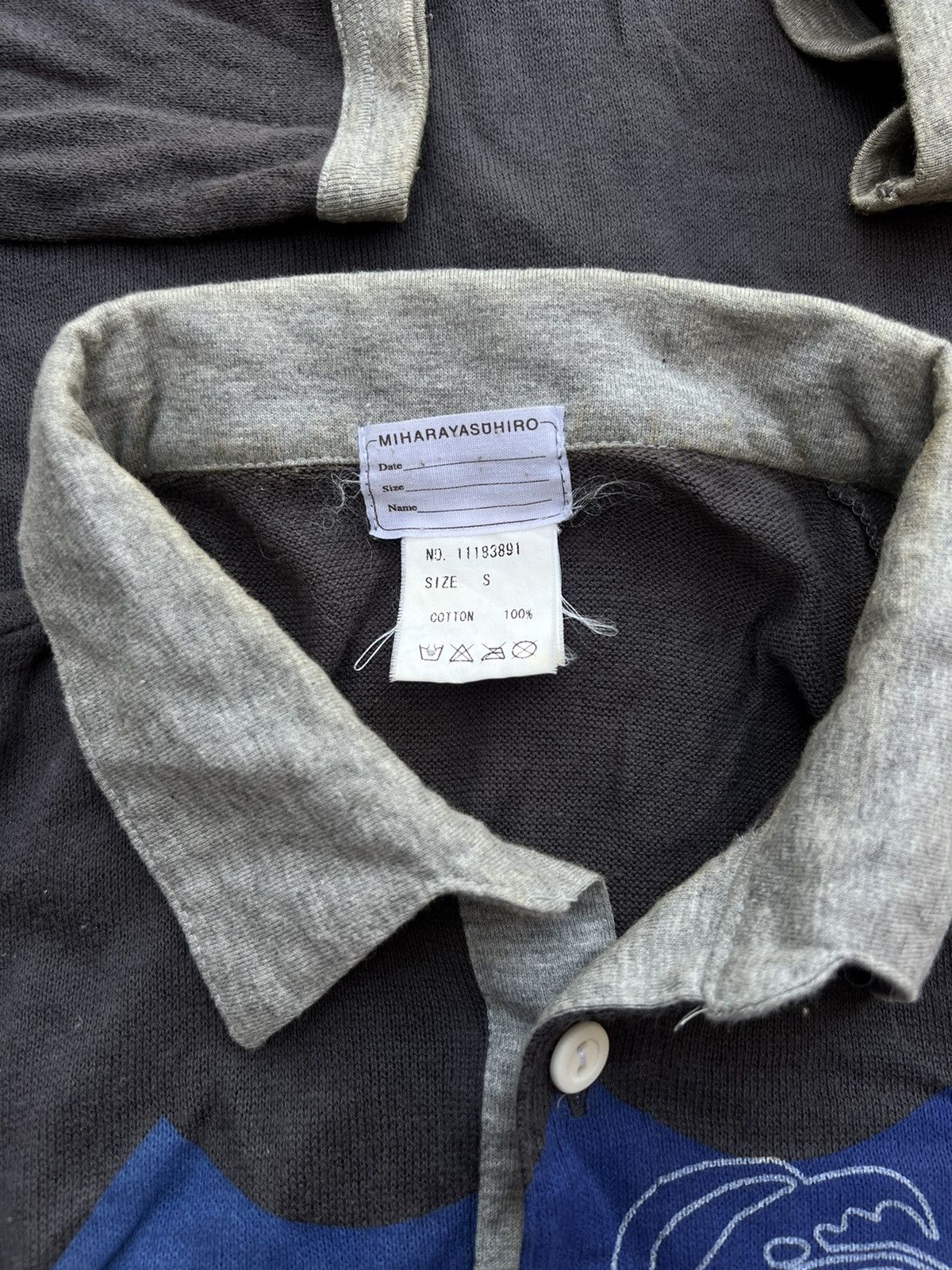 Maison MIHARA YASUHIRO Vintage Miharayasuhiro upside down shirt Size US S / EU 44-46 / 1 - 5 Thumbnail