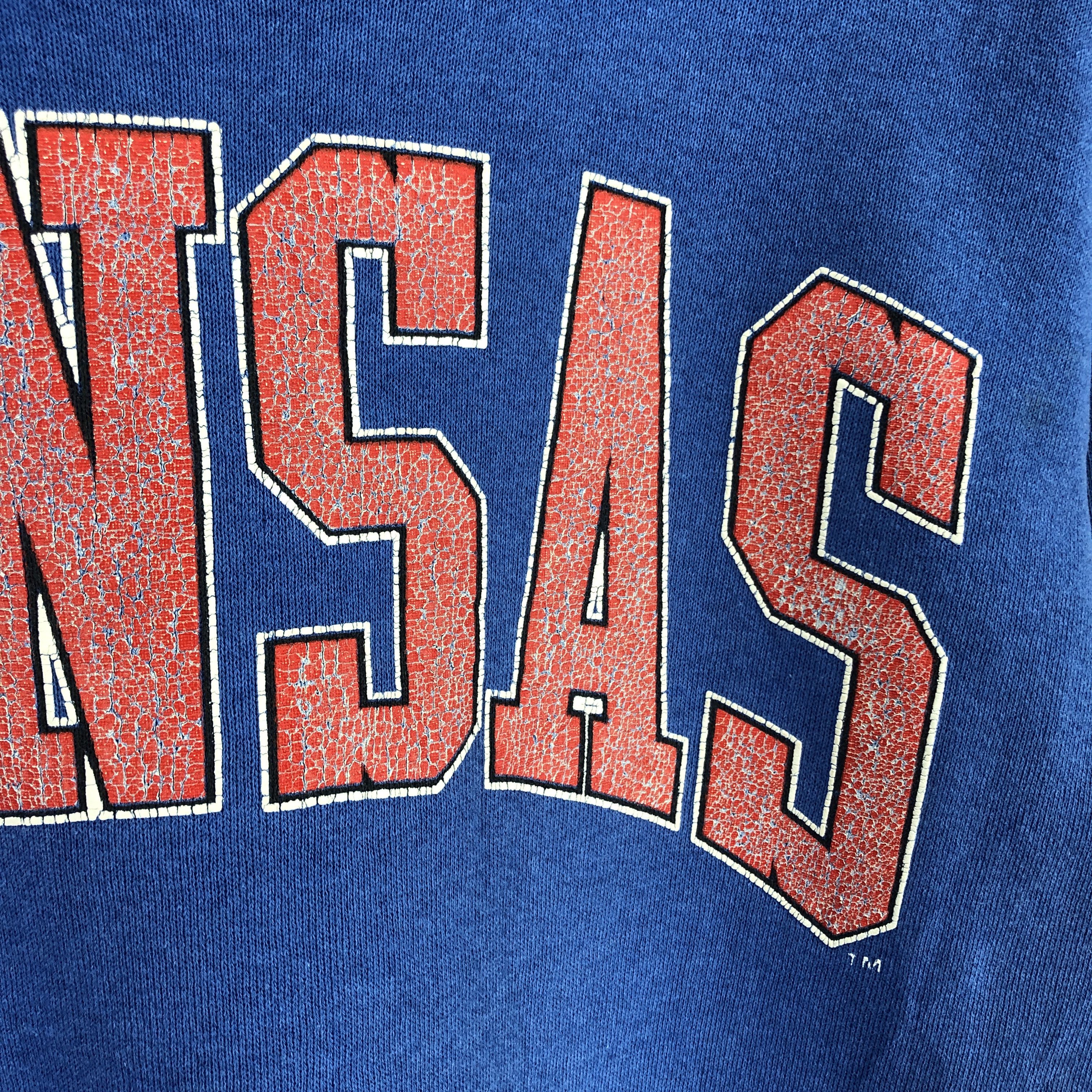 Vintage 90s KANSAS by GALT SAND Jayhawks Women Sweatshirt #2760-100 Size S / US 4 / IT 40 - 7 Thumbnail