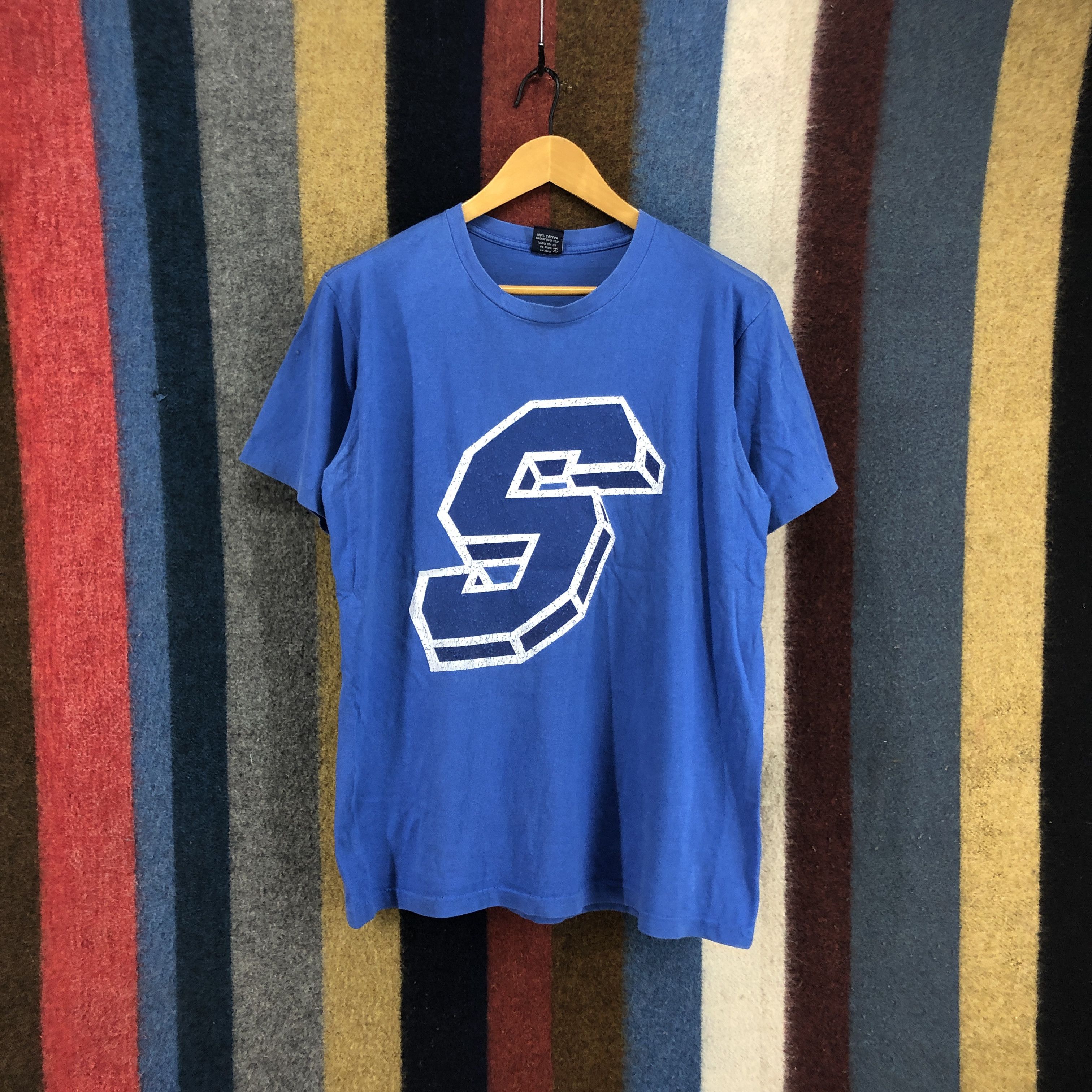【STUSSY SU24'】Stussy Wave SS Crew Stussy: Men's Wave SS Crew (Black) | DSMS E-SHOP
