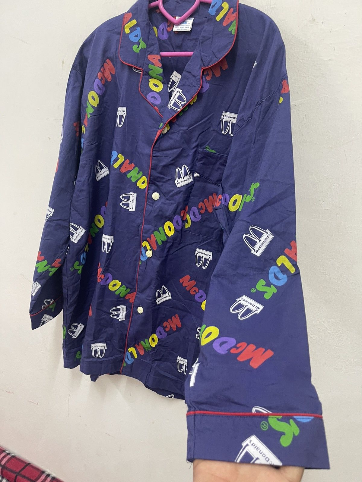 Vintage Rare Vintage MCDONALDS Sega 1996 Spell Out All Over Limited Size US M / EU 48-50 / 2 - 2 Thumbnail