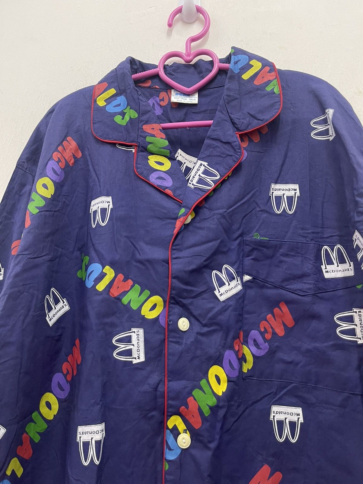 Vintage Rare Vintage MCDONALDS Sega 1996 Spell Out All Over Limited Size US M / EU 48-50 / 2 - 4 Thumbnail