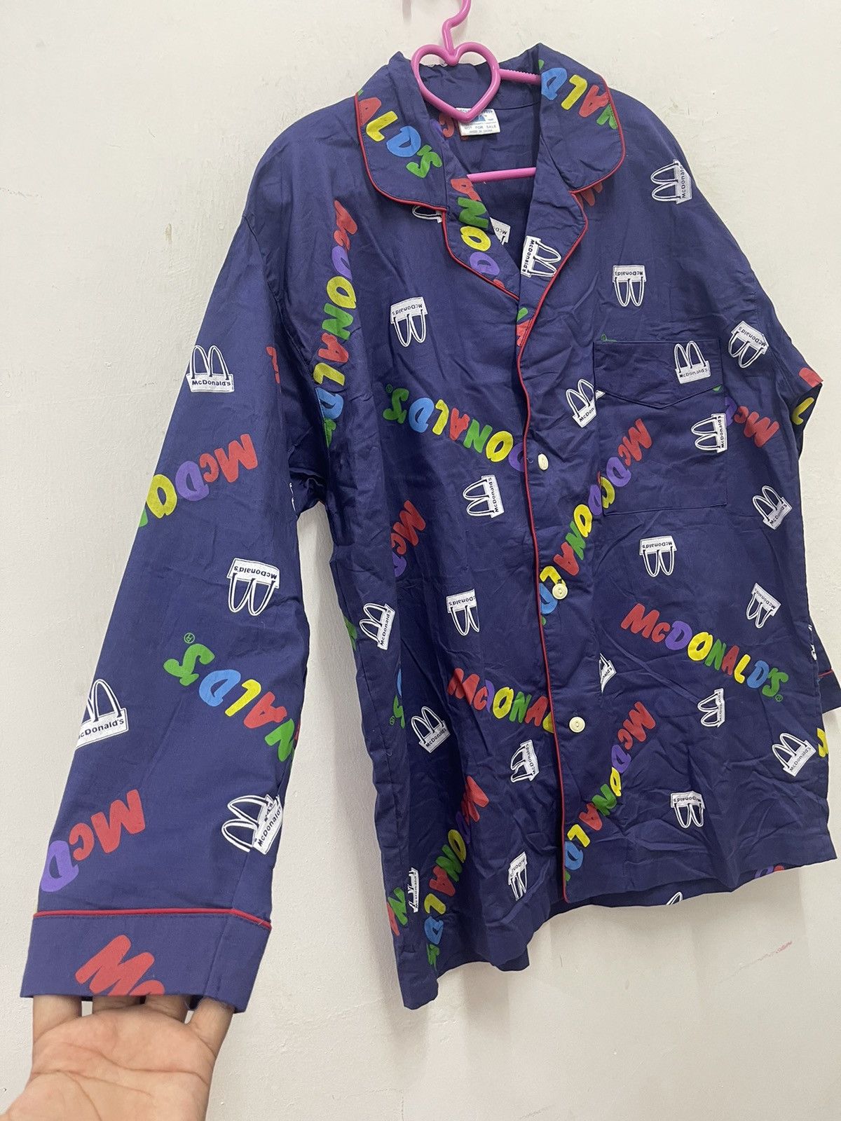 Vintage Rare Vintage MCDONALDS Sega 1996 Spell Out All Over Limited Size US M / EU 48-50 / 2 - 3 Thumbnail