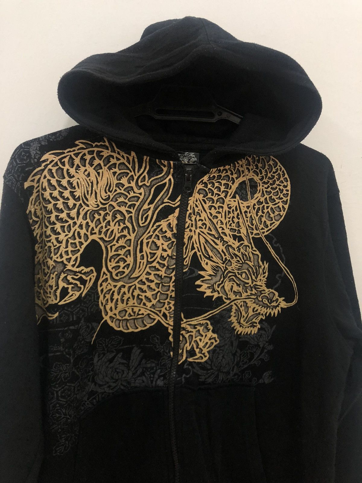 Le Grande Bleu (L.G.B.) Rare Sukajan Japan Traditional Oblo Yakuza Hoodie Size US M / EU 48-50 / 2 - 2 Thumbnail