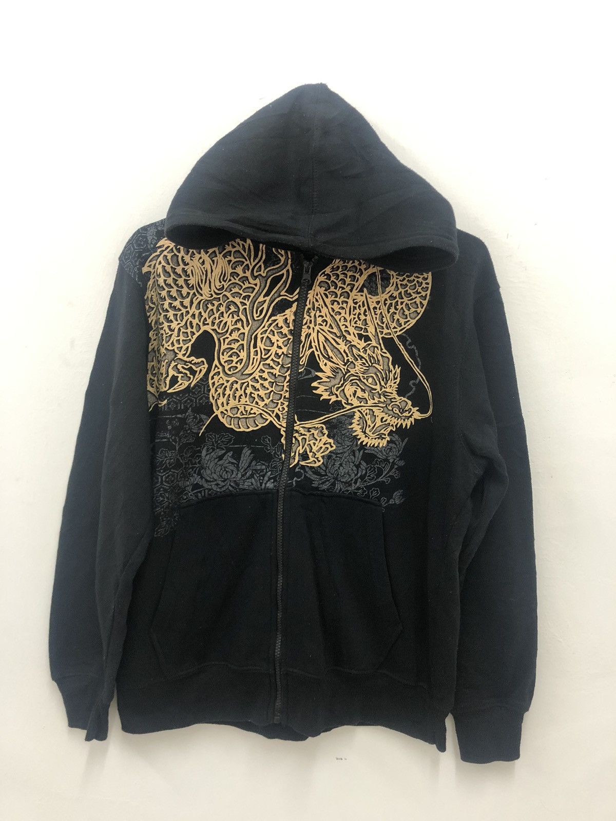Le Grande Bleu (L.G.B.) Rare Sukajan Japan Traditional Oblo Yakuza Hoodie Size US M / EU 48-50 / 2 - 1 Thumbnail
