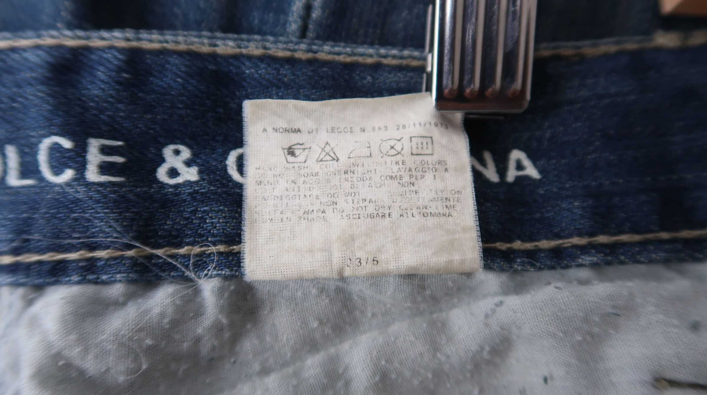Vintage Vintage Dolce & Gabbana Jeans Size US 36 / EU 52 - 23 Thumbnail