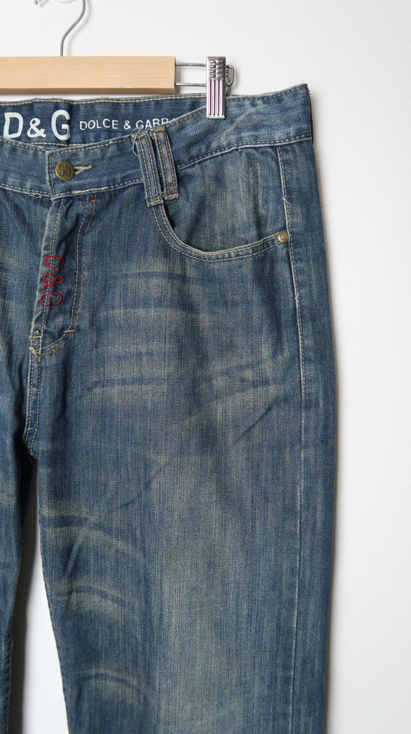 Vintage Vintage Dolce & Gabbana Jeans Size US 36 / EU 52 - 3 Thumbnail
