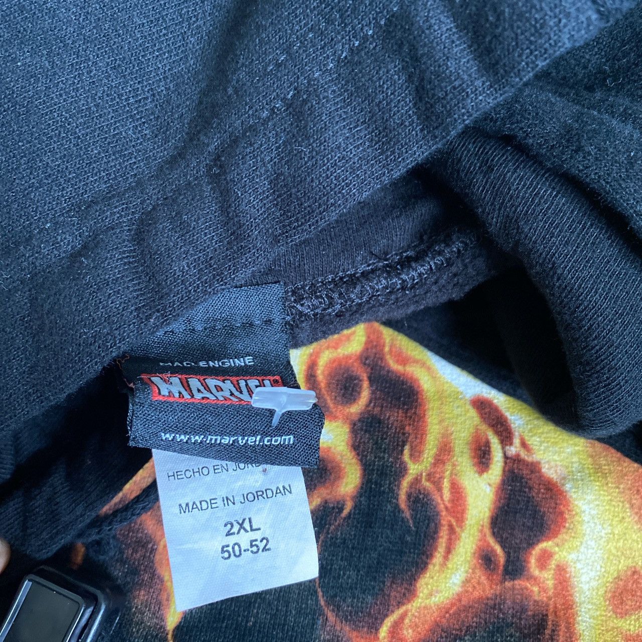 Marvel Comics × Vintage Vintage ghost rider marvel hoodie Y2K Size US XXL / EU 58 / 5 - 2 Thumbnail