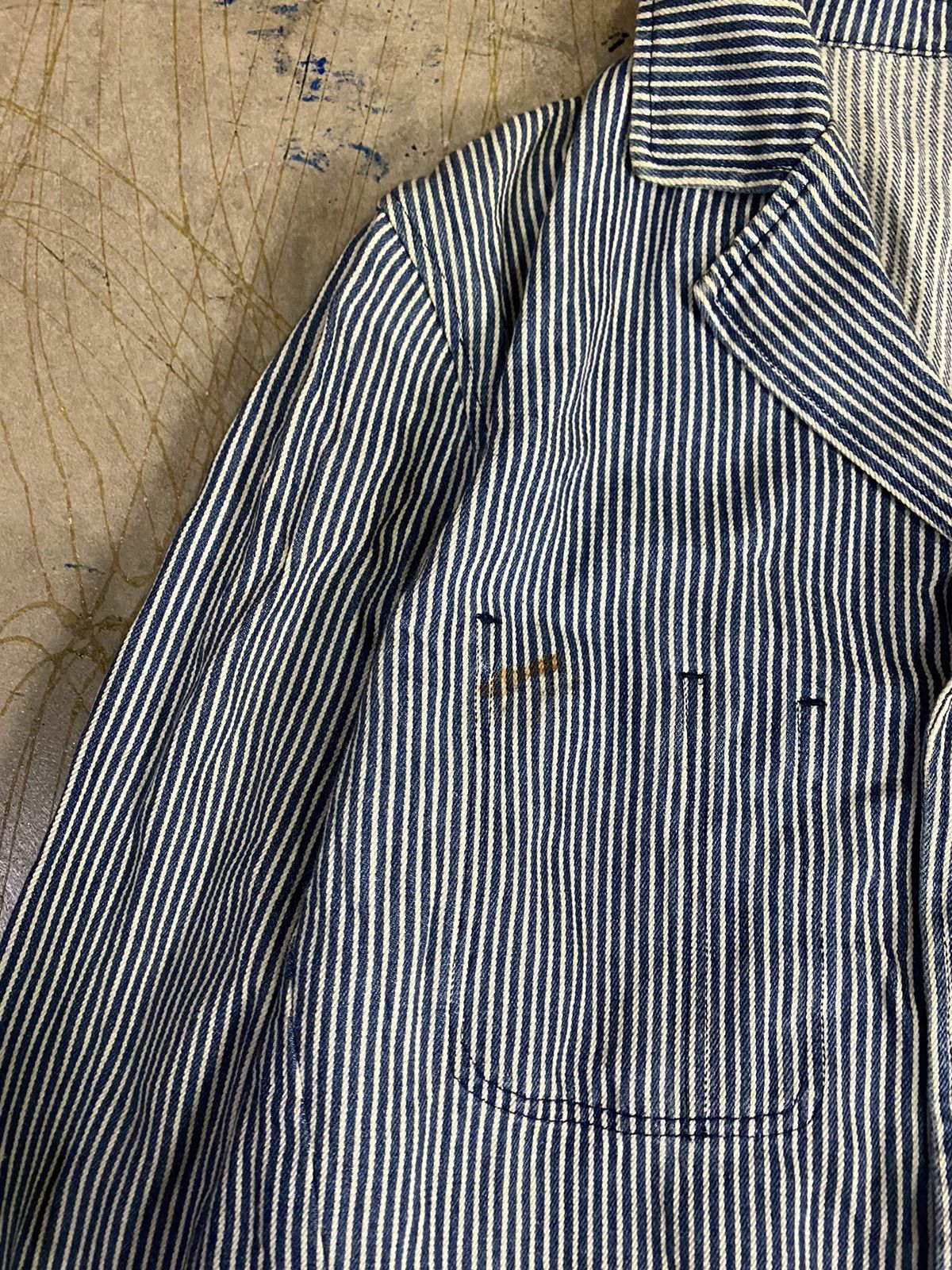Japanese Brand Vtg 291295=homme Hickory LIFE MAINTENANCE SERVICE core jkt Size US M / EU 48-50 / 2 - 7 Thumbnail