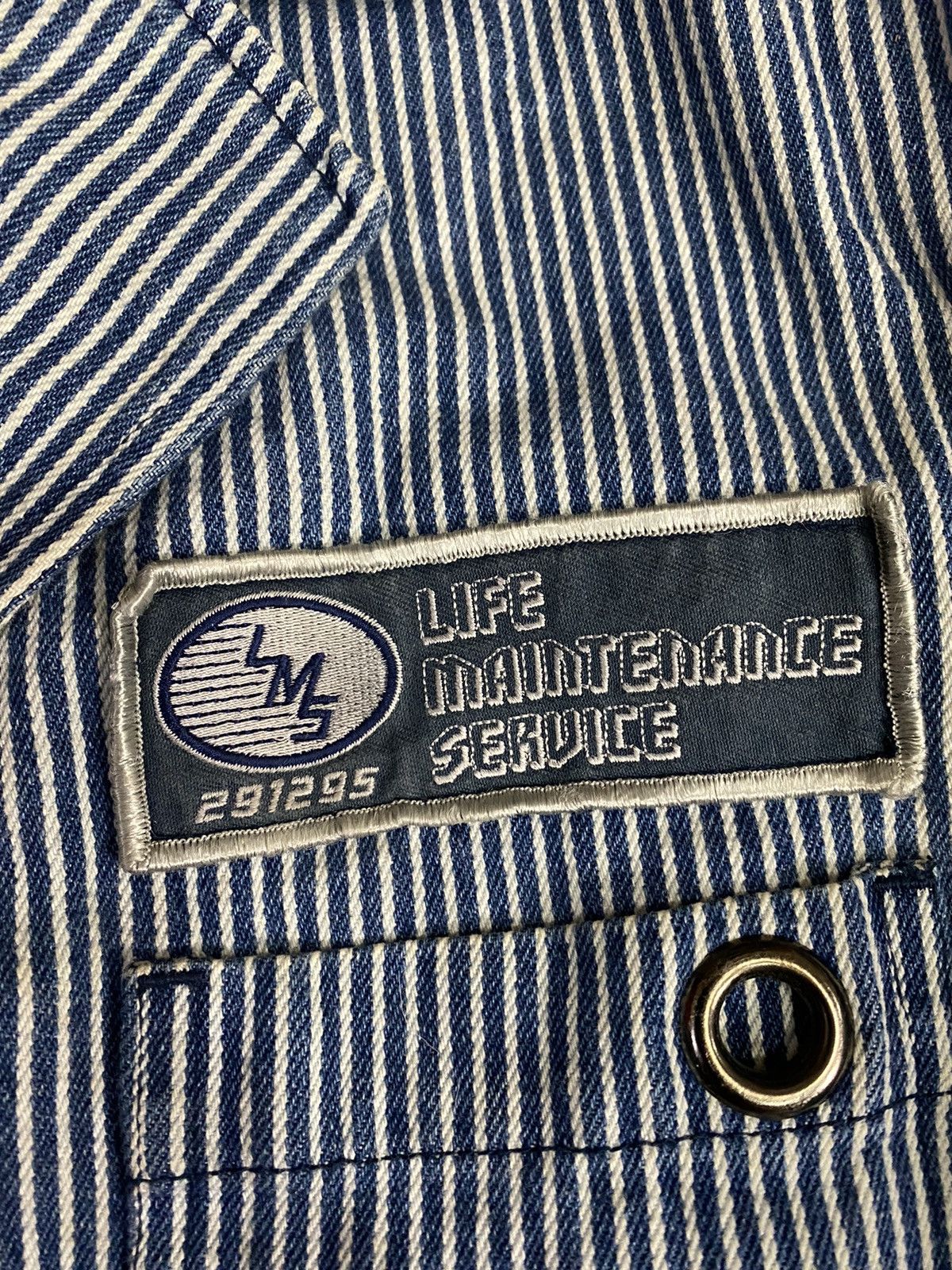 Japanese Brand Vtg 291295=homme Hickory LIFE MAINTENANCE SERVICE core jkt Size US M / EU 48-50 / 2 - 6 Thumbnail
