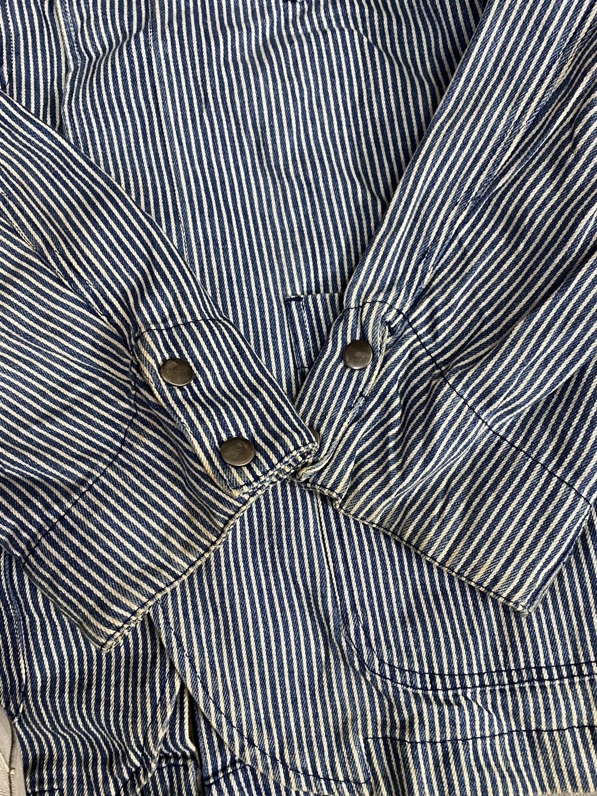 Japanese Brand Vtg 291295=homme Hickory LIFE MAINTENANCE SERVICE core jkt Size US M / EU 48-50 / 2 - 9 Thumbnail