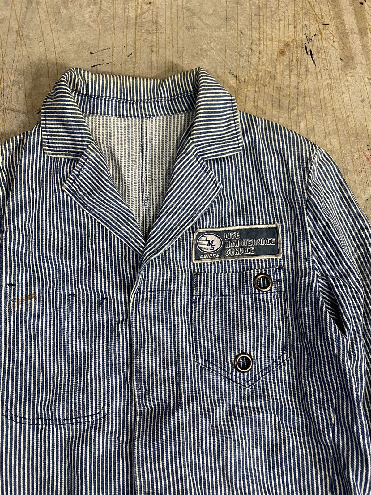 Japanese Brand Vtg 291295=homme Hickory LIFE MAINTENANCE SERVICE core jkt Size US M / EU 48-50 / 2 - 4 Thumbnail