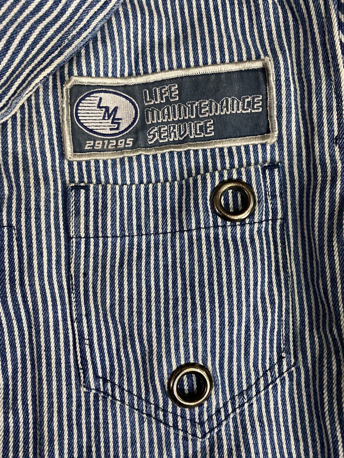 Japanese Brand Vtg 291295=homme Hickory LIFE MAINTENANCE SERVICE core jkt Size US M / EU 48-50 / 2 - 5 Thumbnail