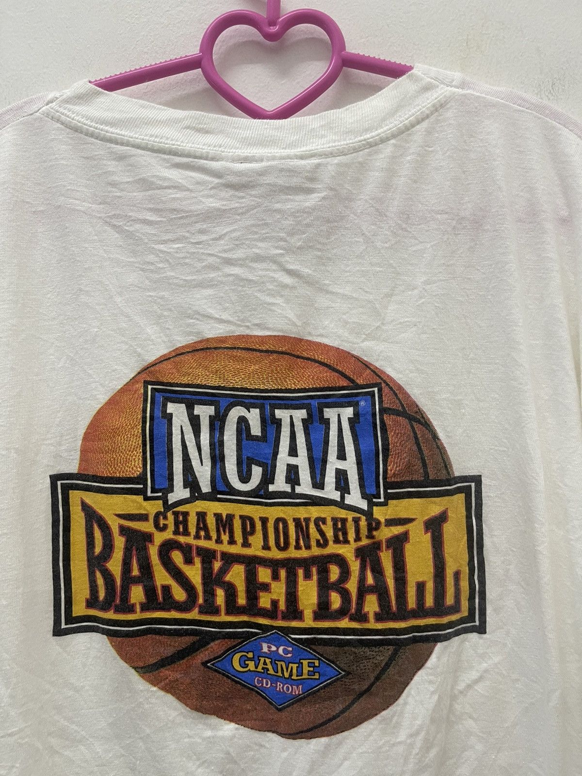 NCAA Rare Vintage NCAA Basketball Championship PC Game Cd Rom Tee Size US XL / EU 56 / 4 - 2 Thumbnail