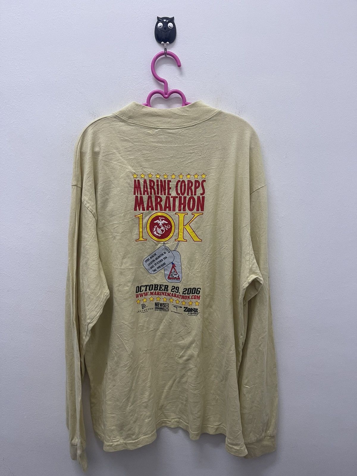 Vintage Rare Vintage USMC Marine Corps Marathon 10k 2006 Size US L / EU 52-54 / 3 - 6 Thumbnail