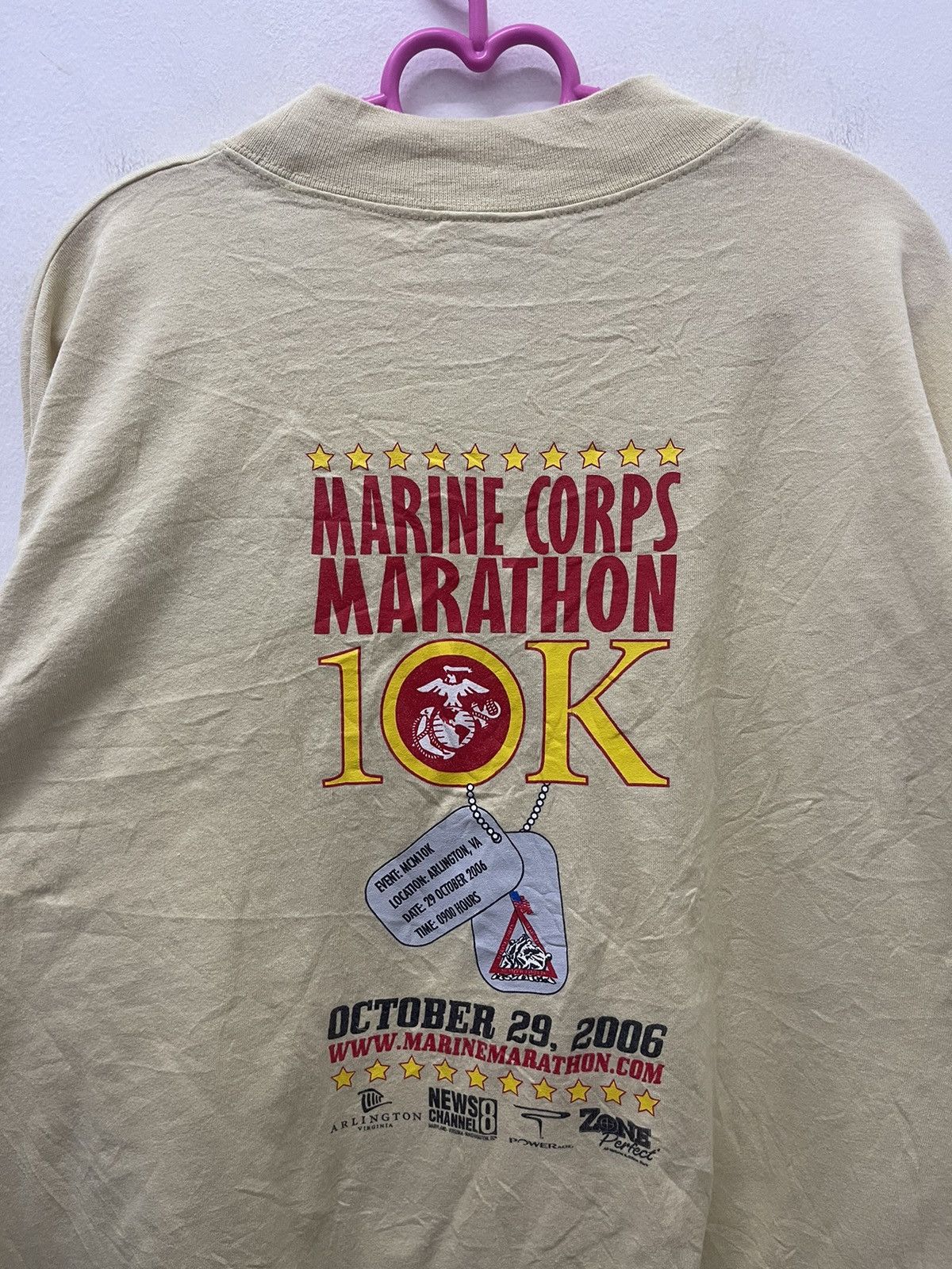 Vintage Rare Vintage USMC Marine Corps Marathon 10k 2006 Size US L / EU 52-54 / 3 - 7 Thumbnail