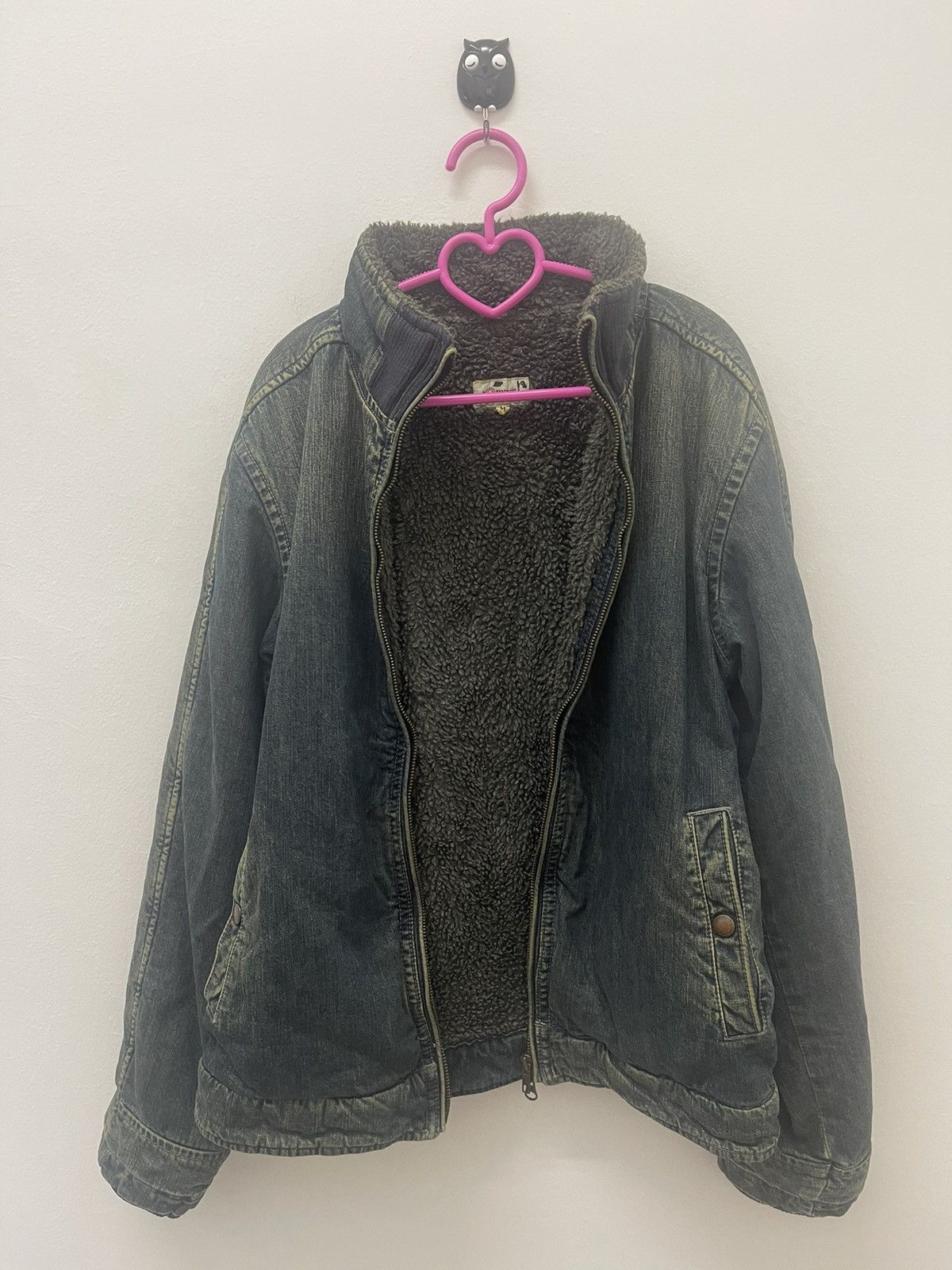 Johnbull Rare Vintage JOHNBULL Denim Jeans Heavy Sherpa Jacket Size US M / EU 48-50 / 2 - 3 Thumbnail
