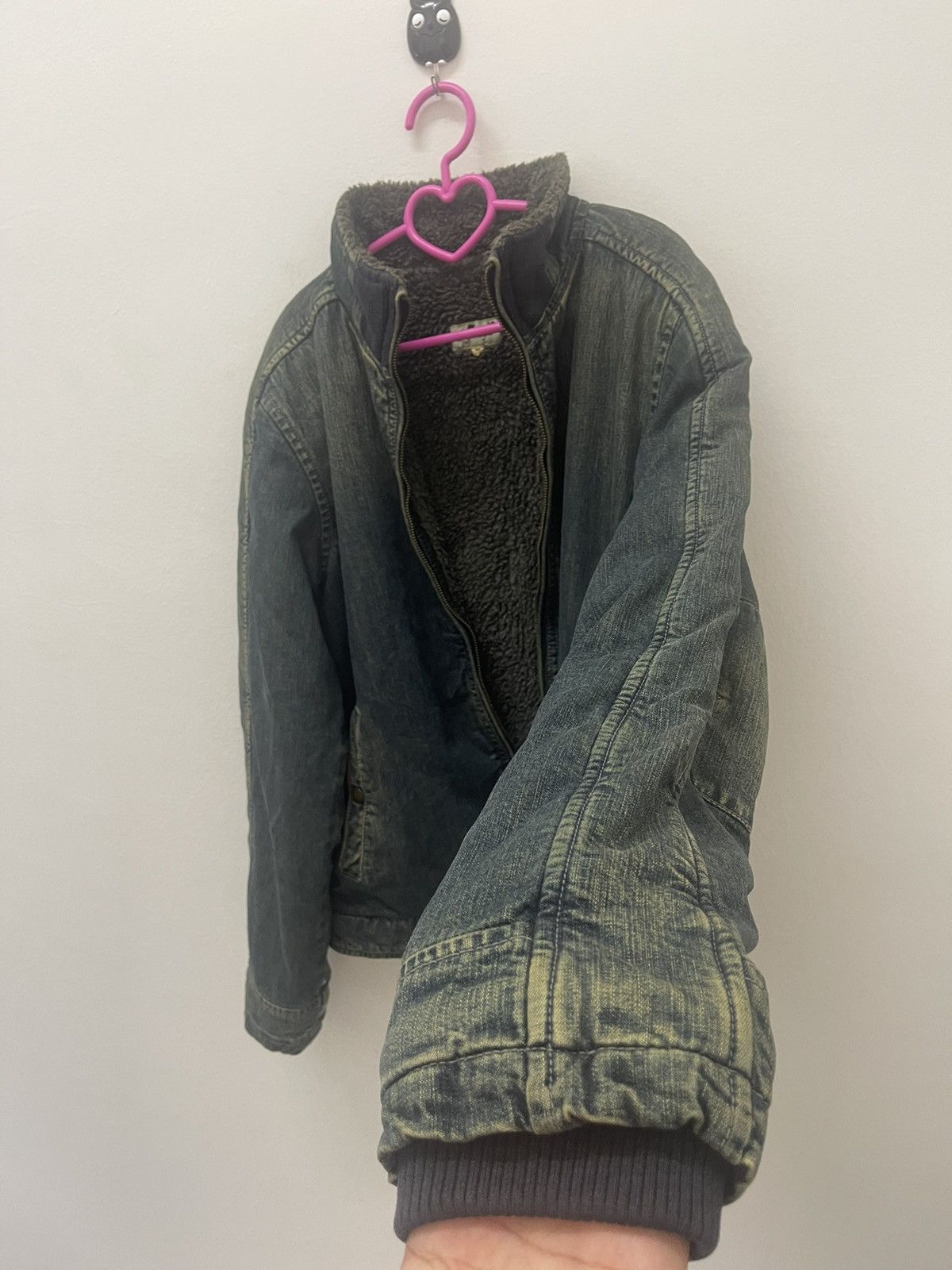 Johnbull Rare Vintage JOHNBULL Denim Jeans Heavy Sherpa Jacket Size US M / EU 48-50 / 2 - 8 Thumbnail